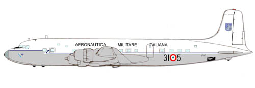 Douglas DC-6B - MM61965 - 31 Stormo